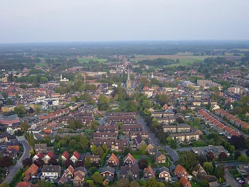 La carte Haaksbergen