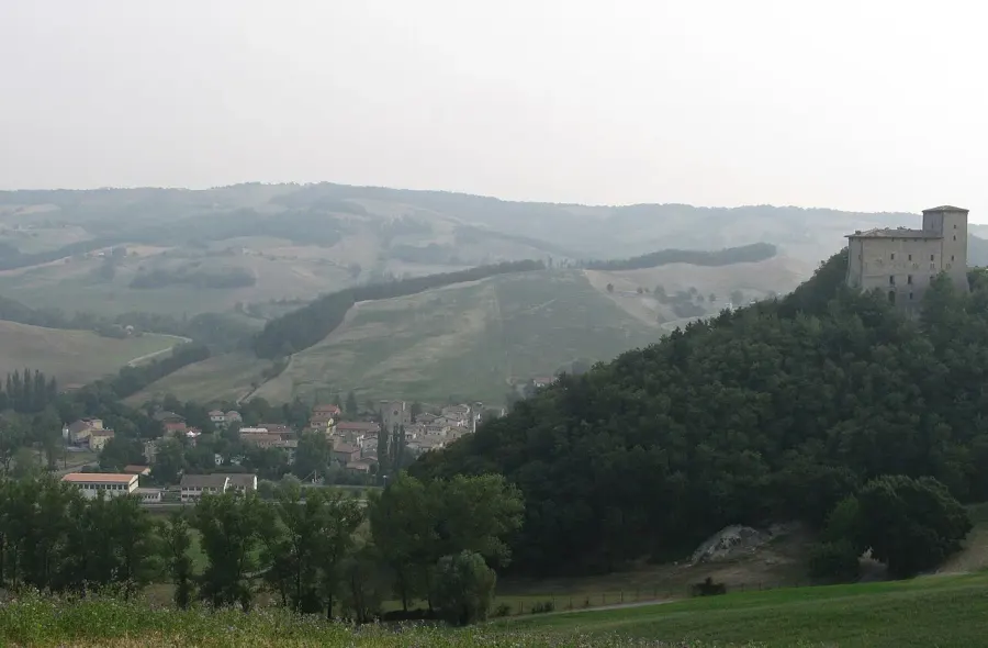 La carte Pellegrino Parmense