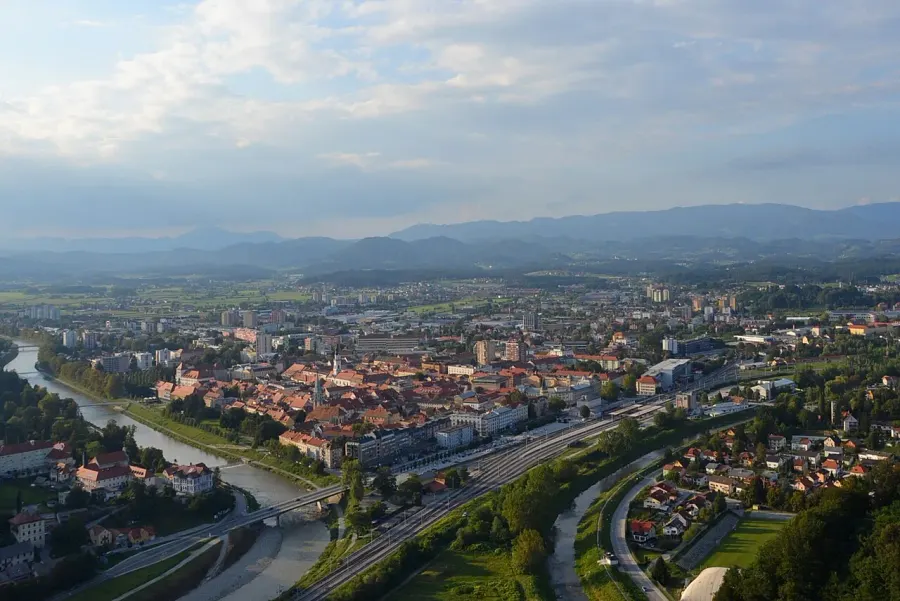 La carte Celje