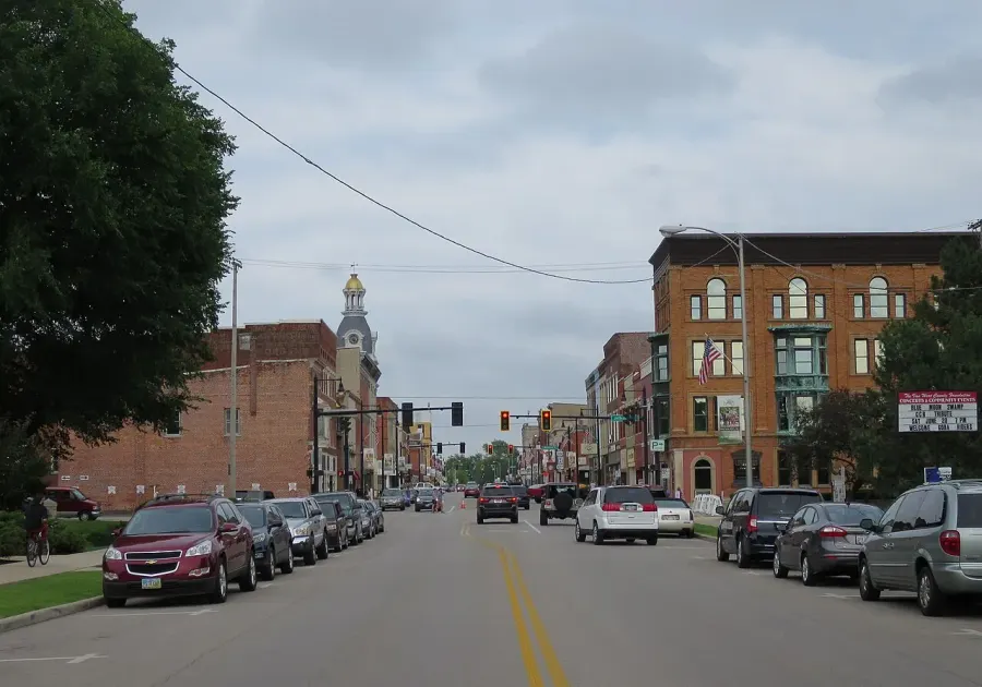 The Van Wert, Ohio card