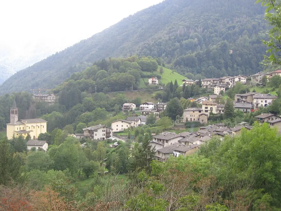 La carte Moio de' Calvi