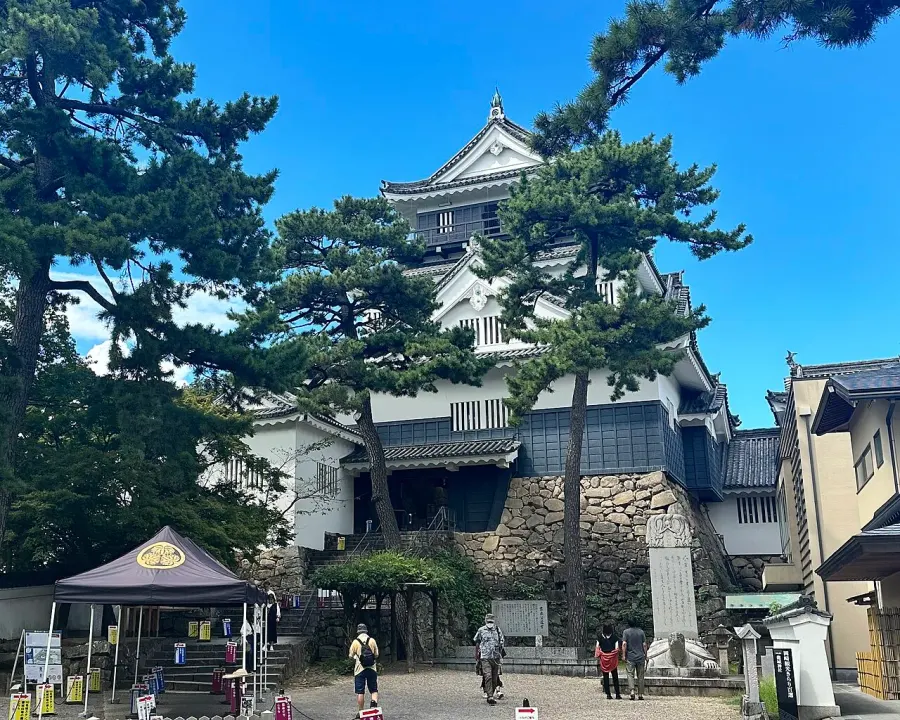 La carte Château d'Okazaki