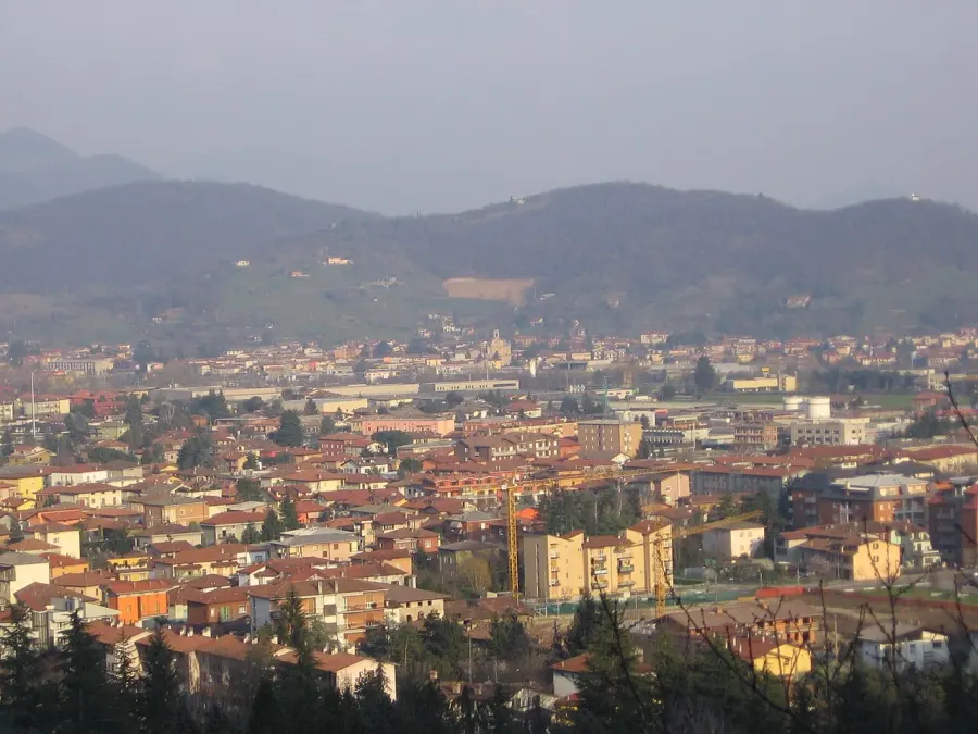 La carte Torre Boldone