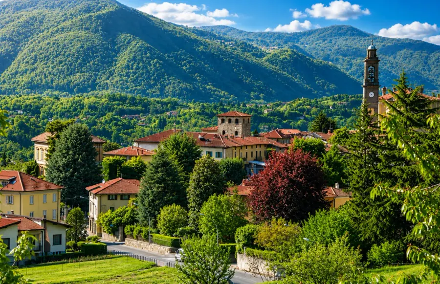 The Villa d'Adda card
