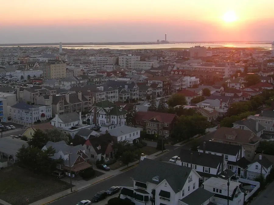 The Ocean City, New Jersey card