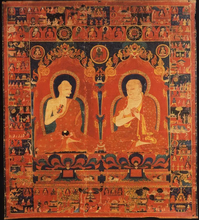 La carte Buton Rinchen