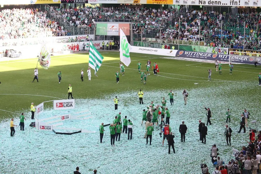 The VfL Wolfsburg card