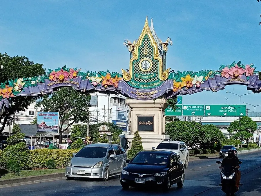 La carte Nong Khaem