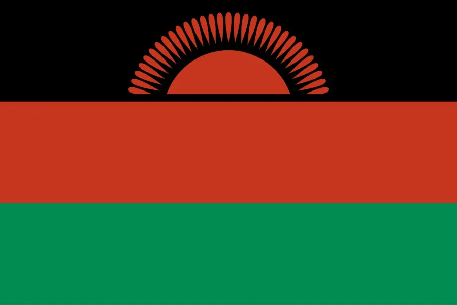 La carte Malawi