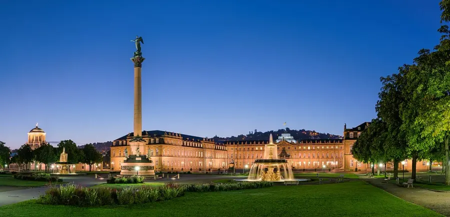 La carte Stuttgart