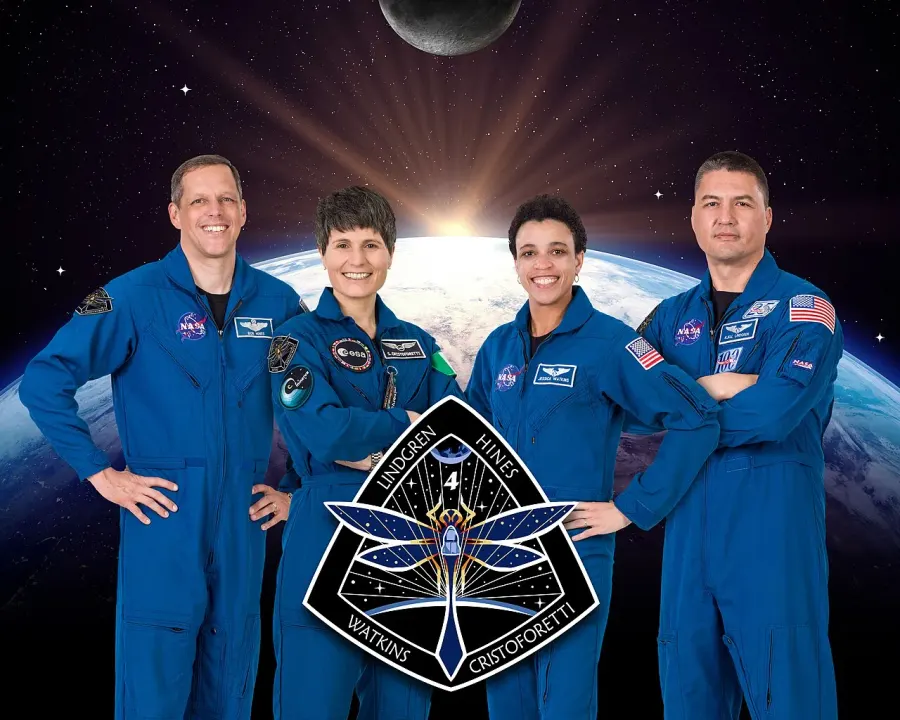 The SpaceX Crew-4 card