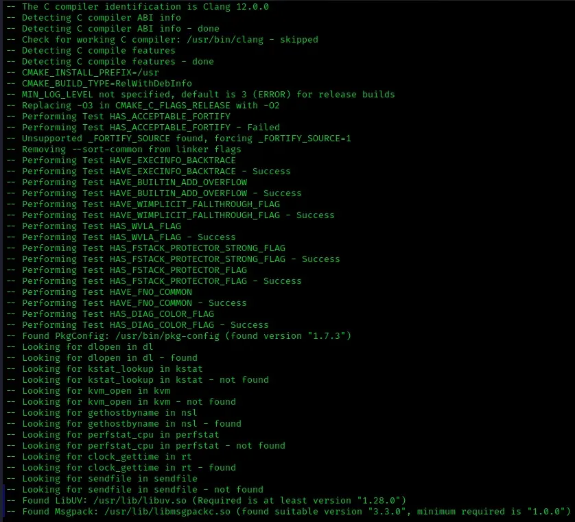 The CMake card