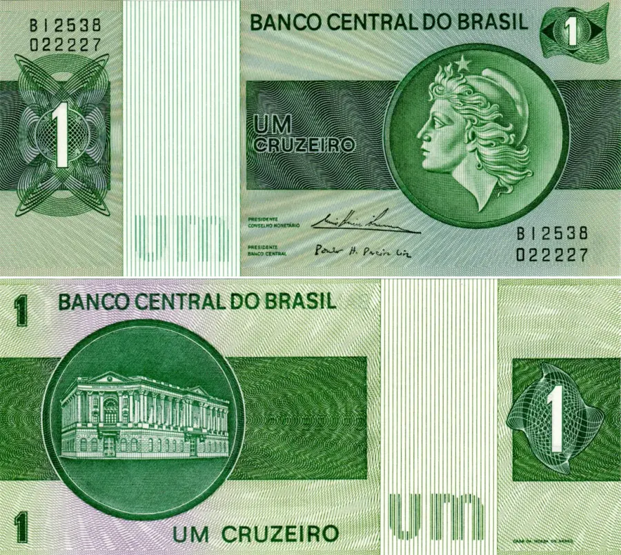 La carte Cruzeiro