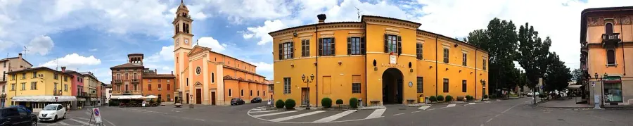 La carte Carpaneto Piacentino