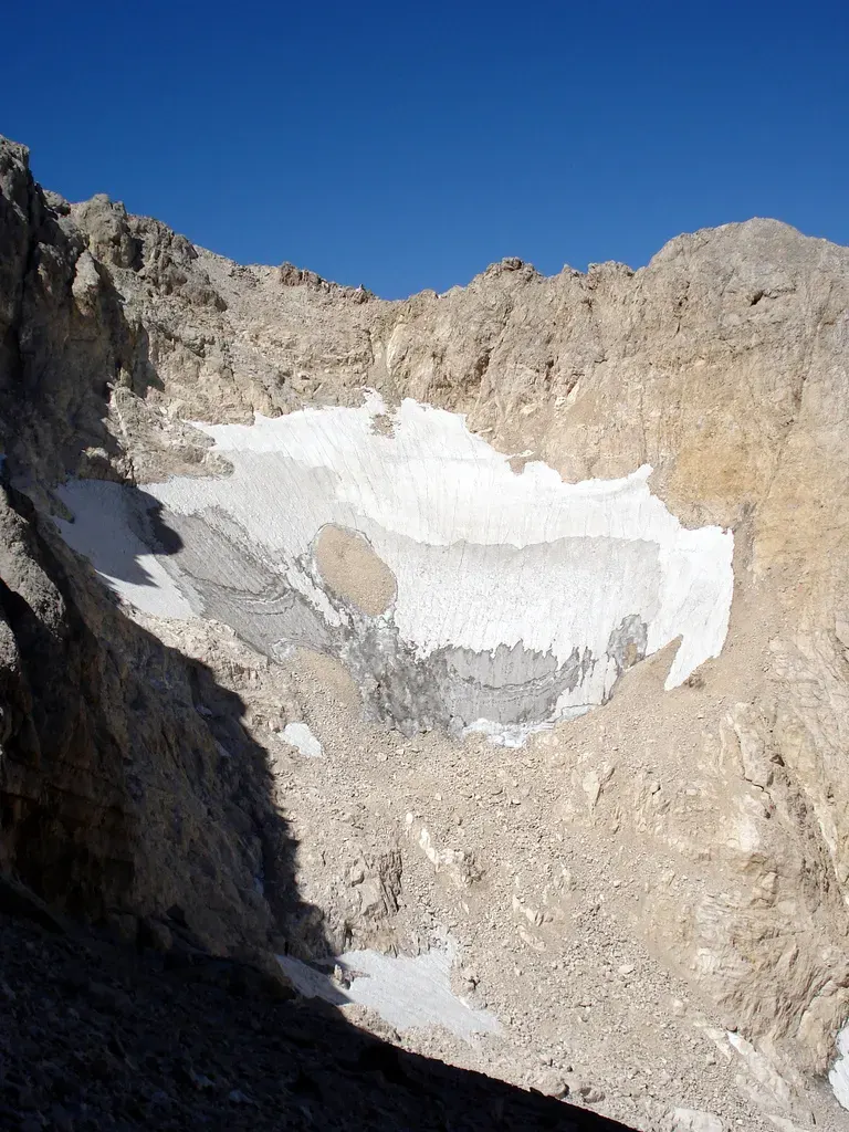La carte Glacier du Calderone