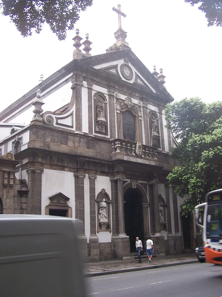 La carte Église de Santa Cruz dos Militares