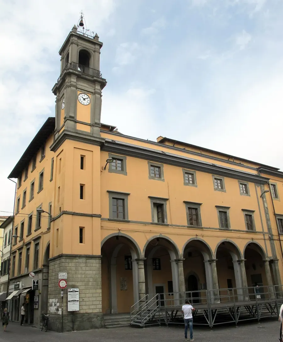 La carte Pontedera
