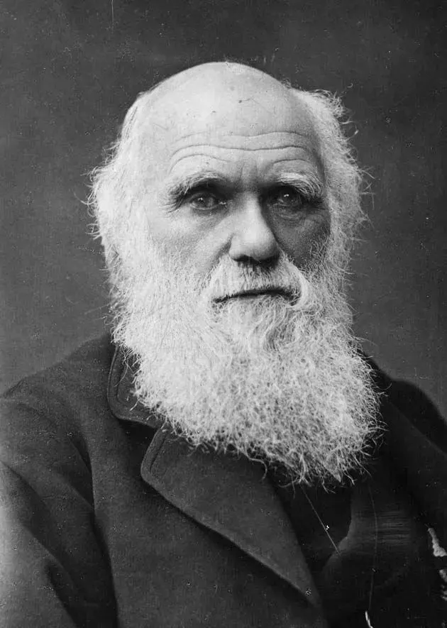 The Charles Darwin card