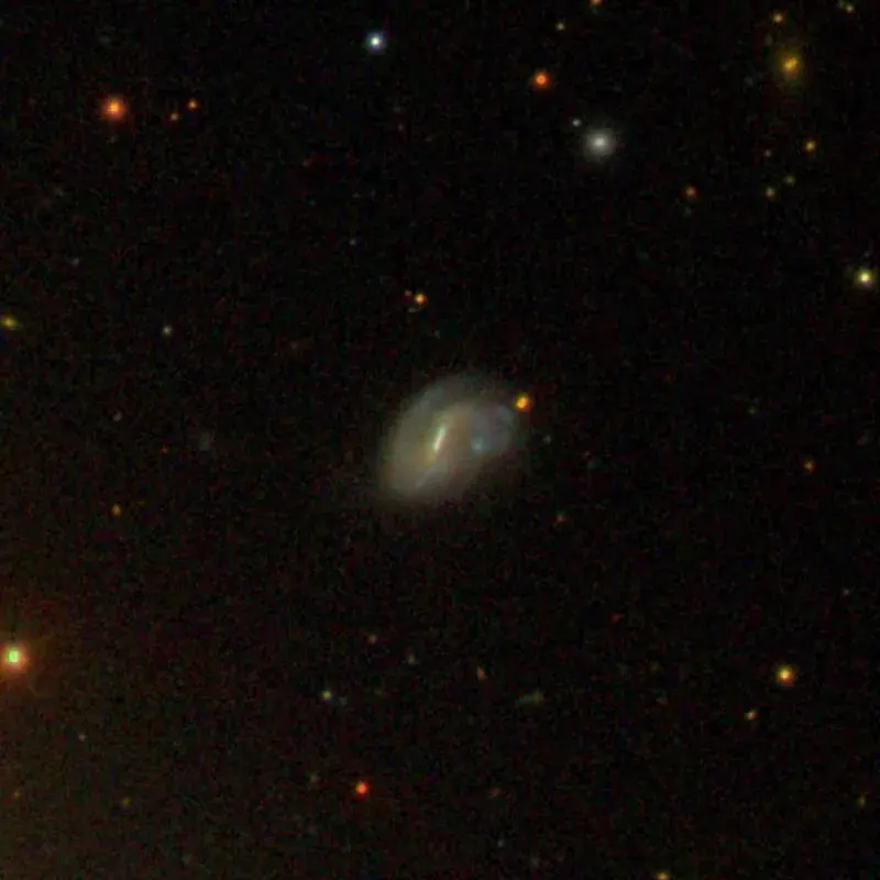 La carte NGC 107