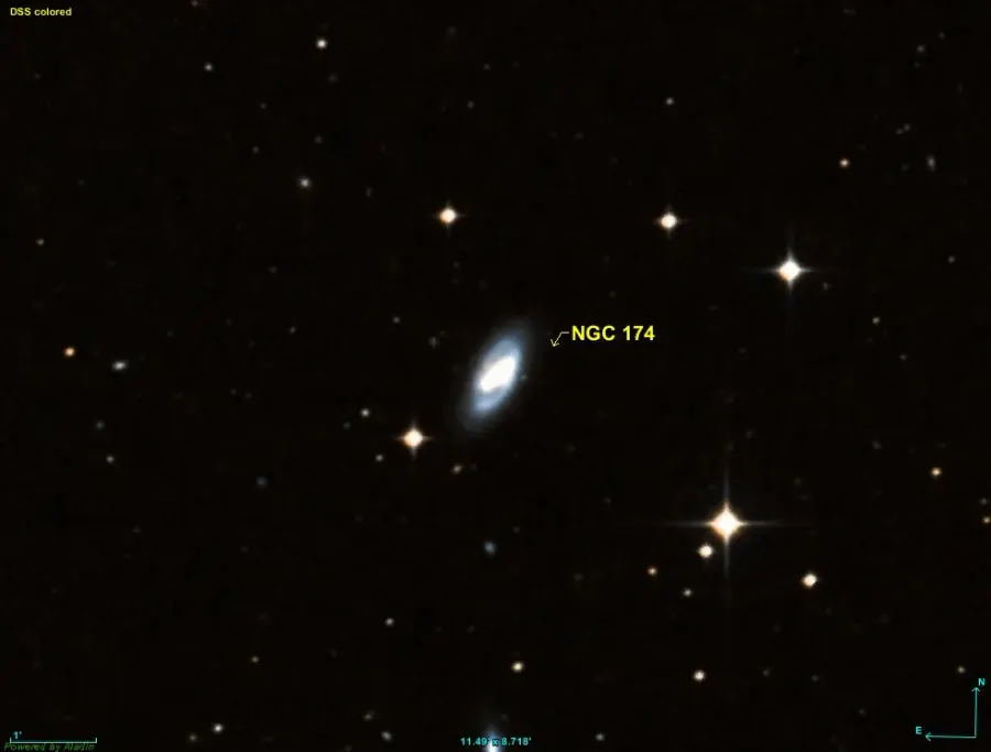 The NGC 174 card