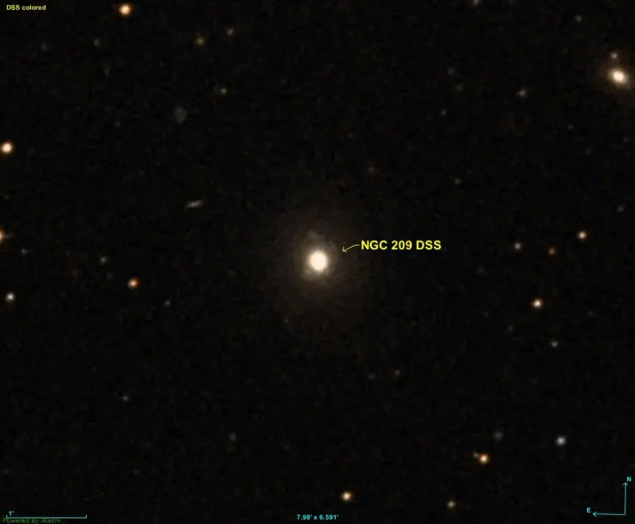 The NGC 209 card