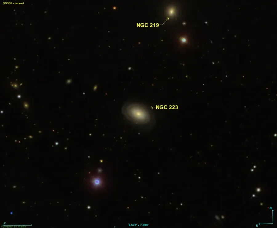The NGC 223 card