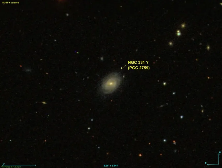 The NGC 331 card
