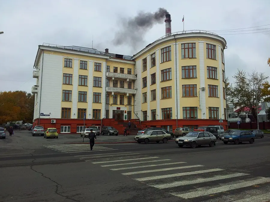 La carte Anjero-Soudjensk
