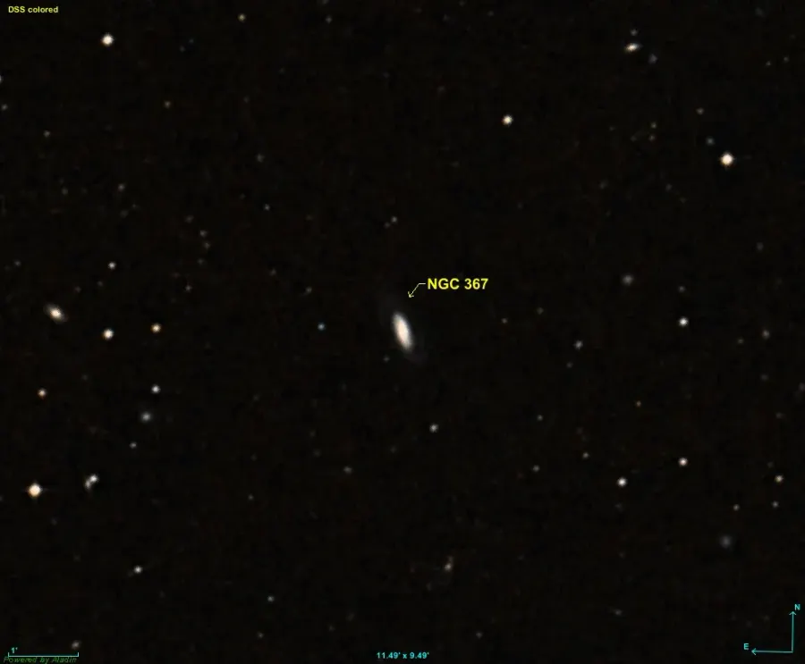 The NGC 367 card
