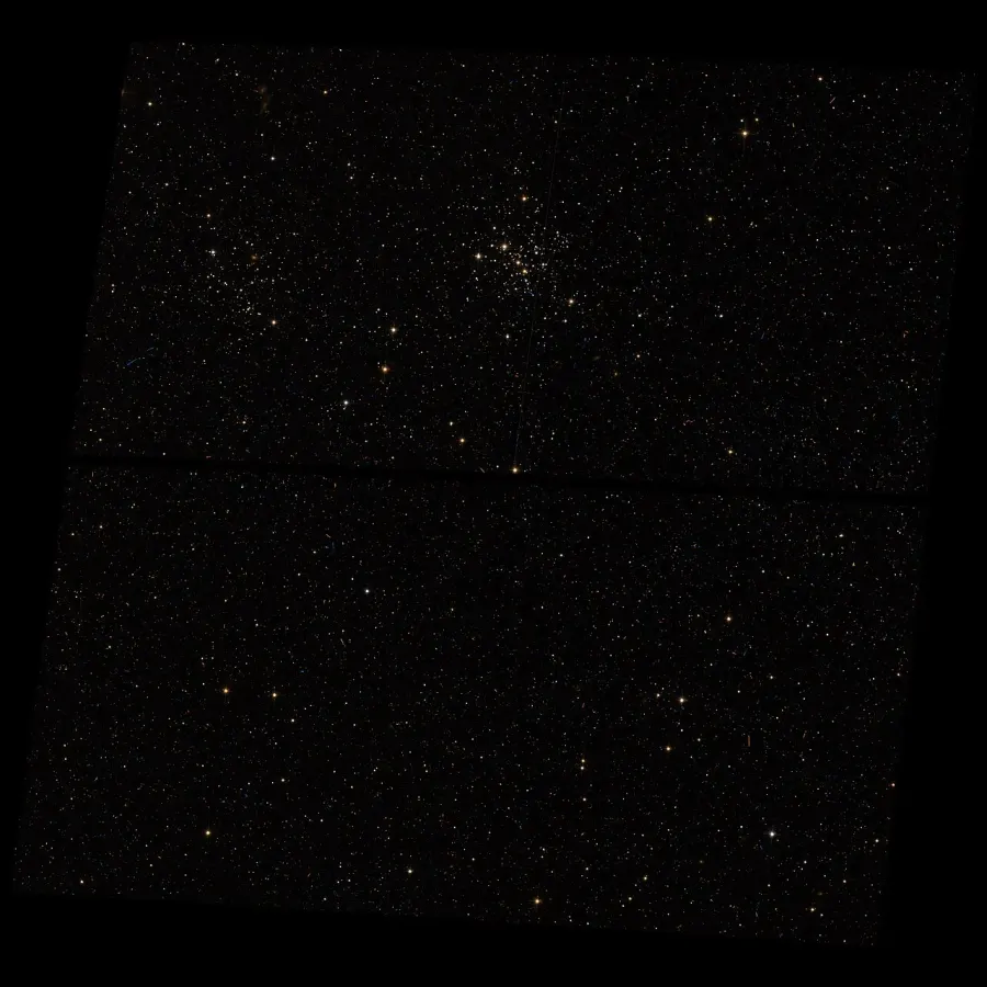 La carte NGC 422