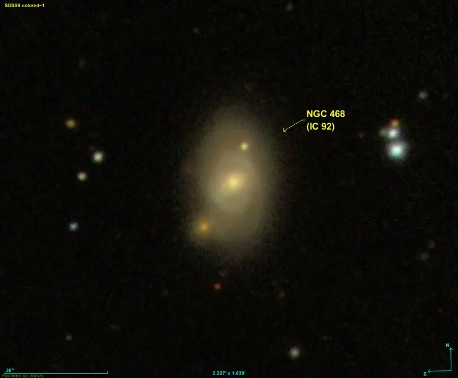 The NGC 468 card