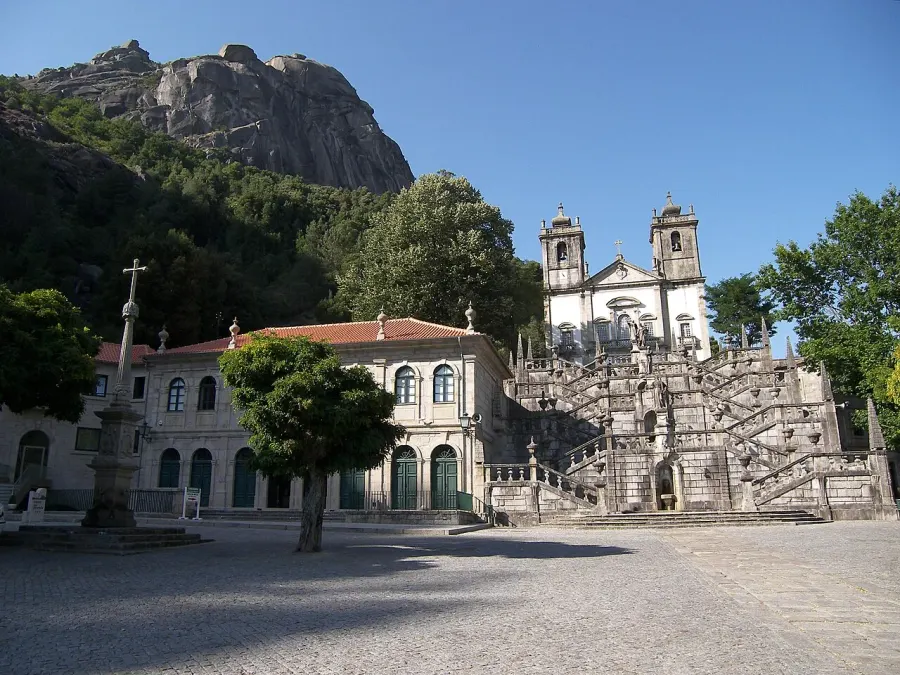 La carte Sanctuaire Notre-Dame-de-Peneda de Gavieira