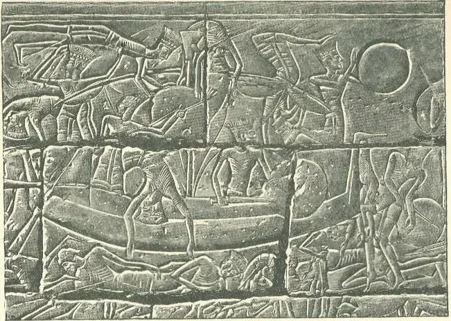 La carte Bataille du delta du Nil
