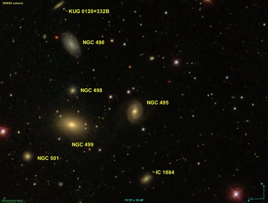 The NGC 495 card