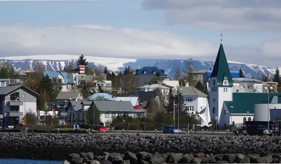 La carte Hafnarfjörður