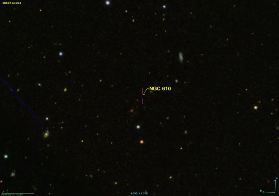 The NGC 610 card