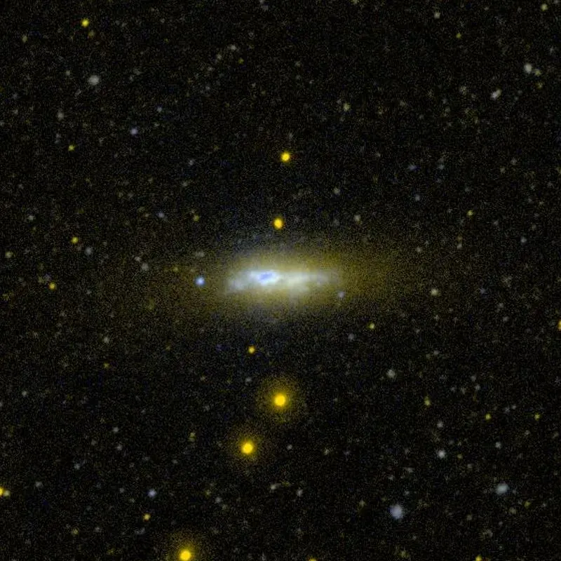 La carte NGC 625