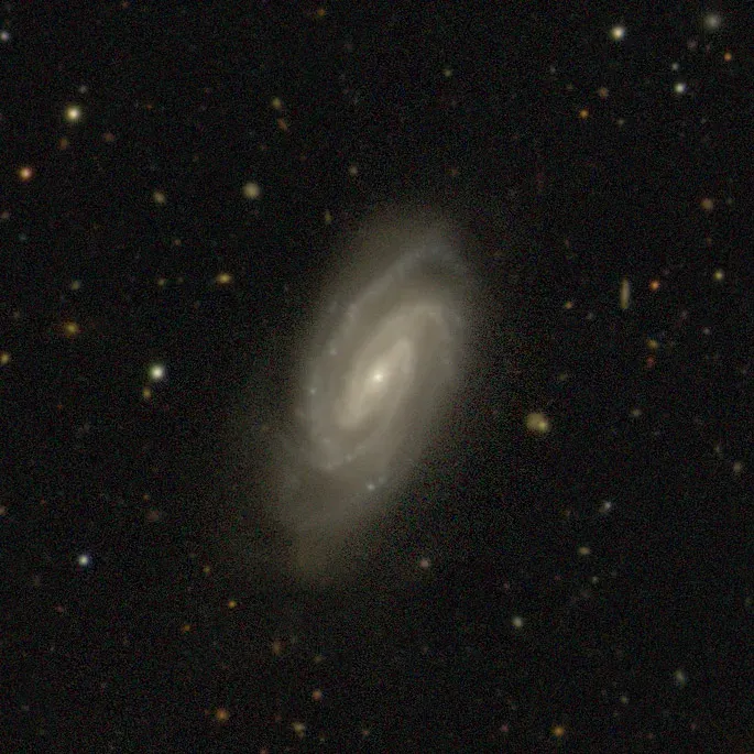 La carte NGC 644