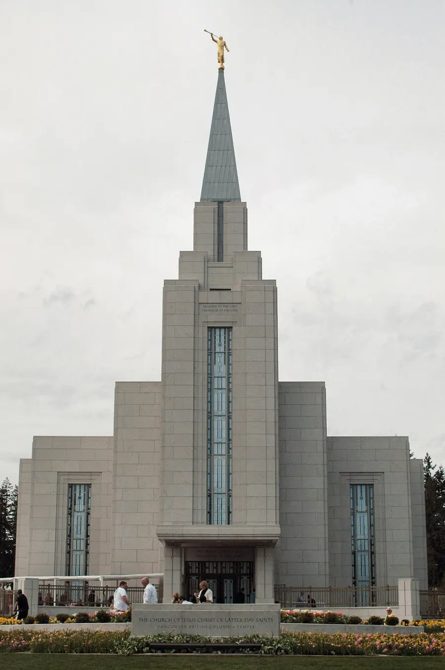 La carte Temple mormon de Vancouver