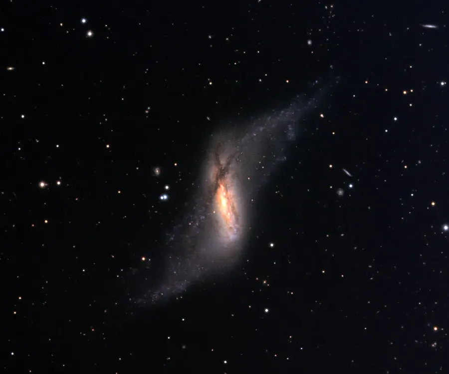 The NGC 660 card