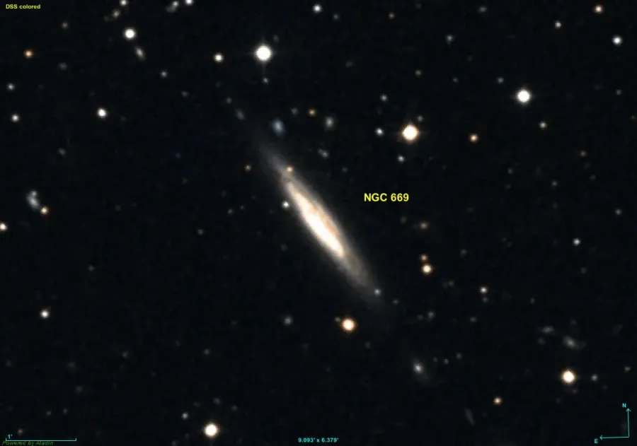 The NGC 669 card