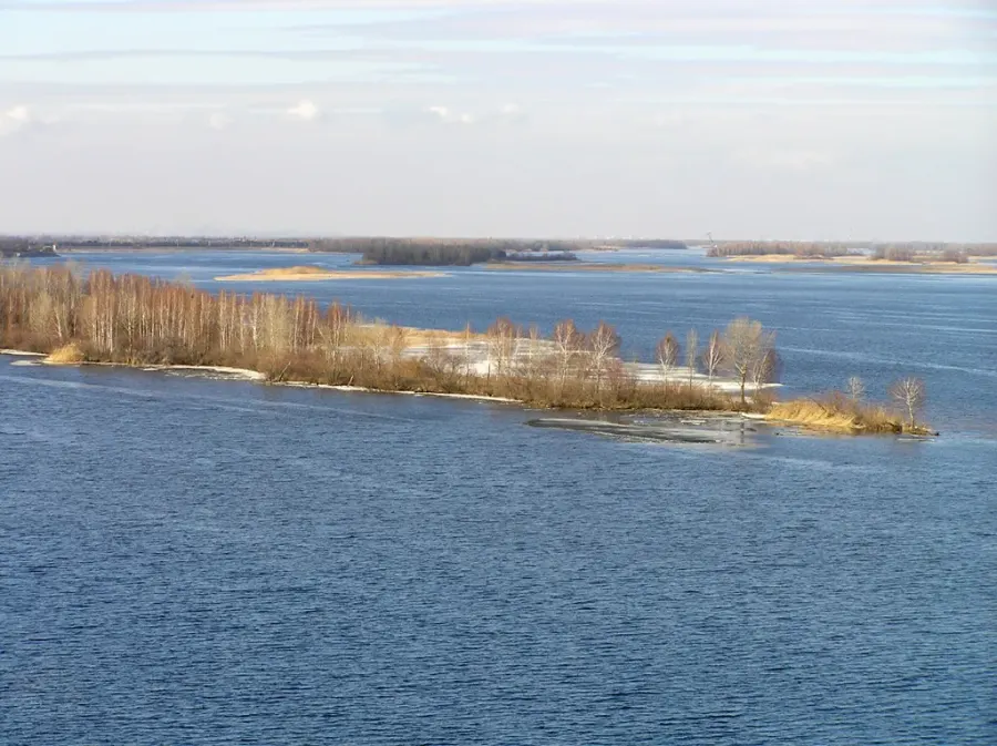 La carte Raïon d'Oboukhiv