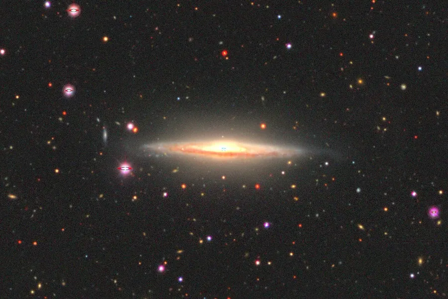 La carte NGC 684