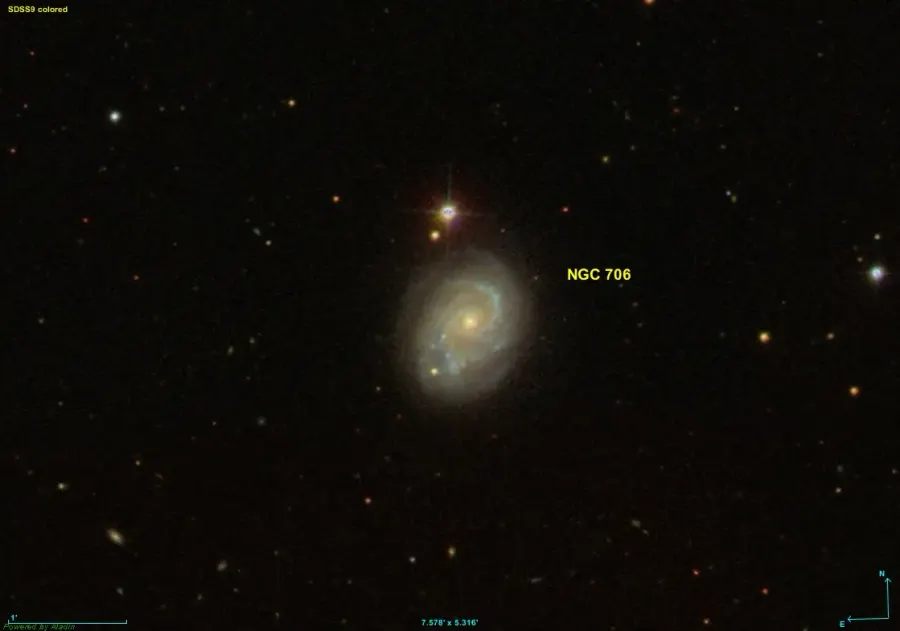 The NGC 706 card