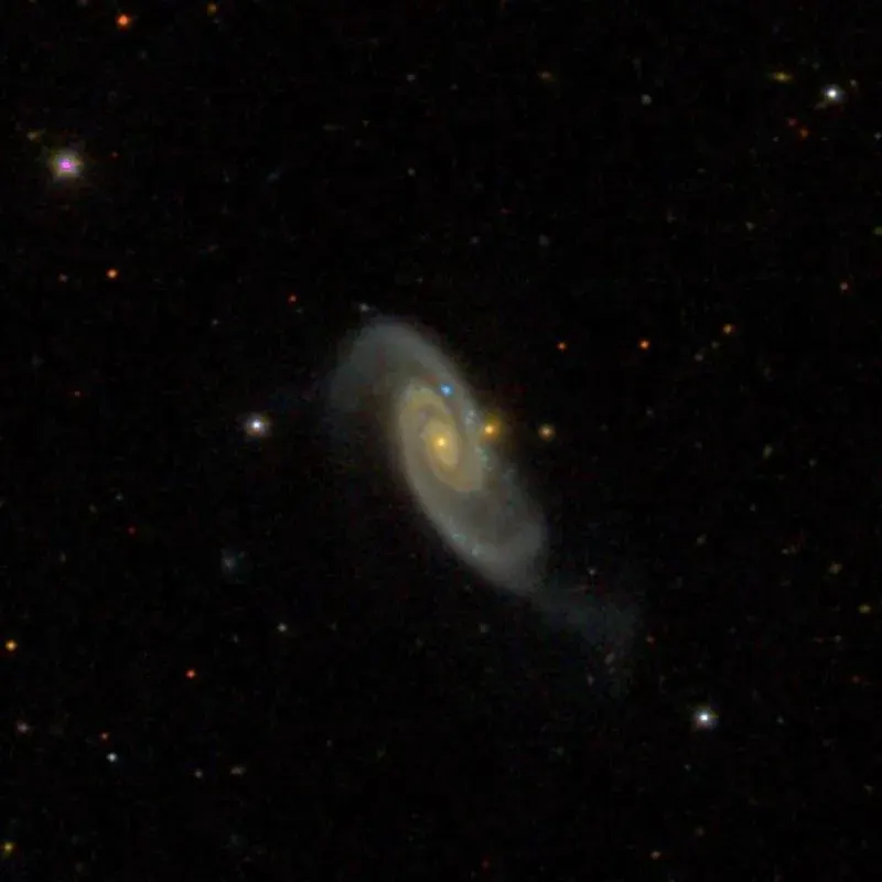 La carte NGC 768