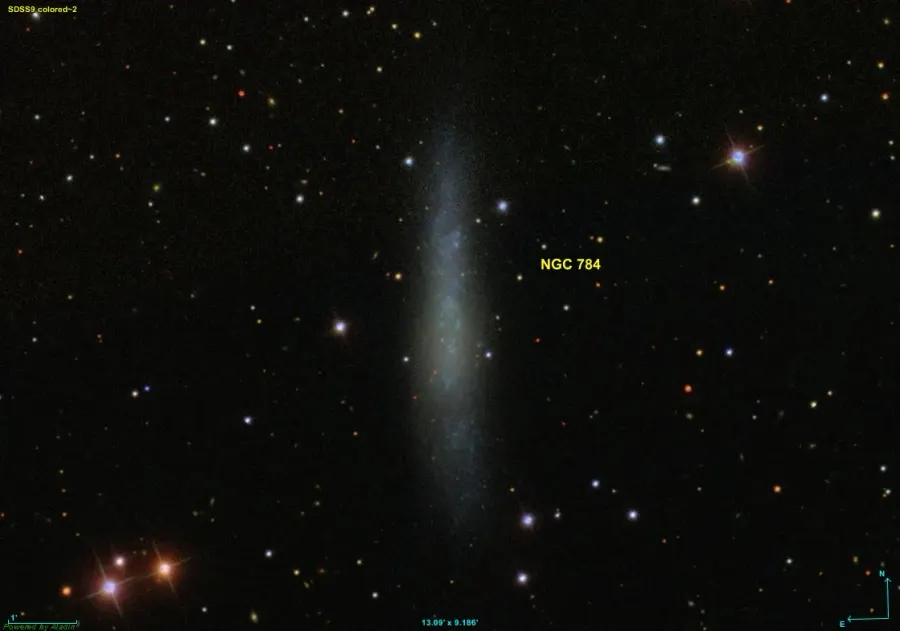 The NGC 784 card