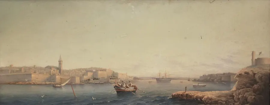 La carte Marsamxett Harbour