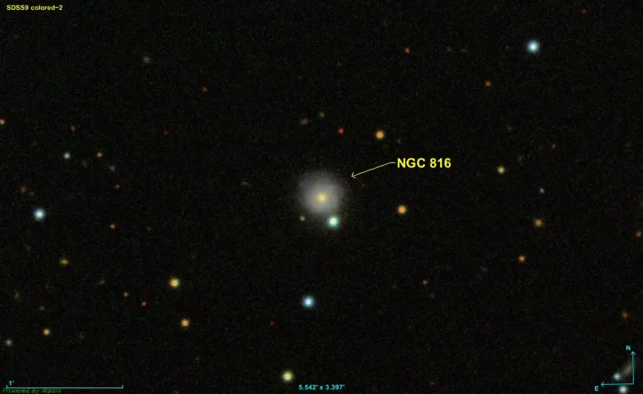 The NGC 816 card