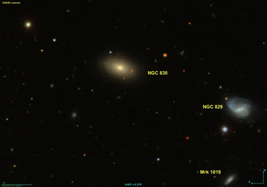 The NGC 830 card