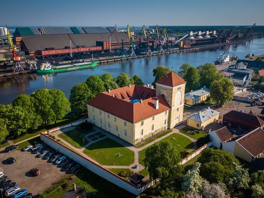 La carte Ventspils